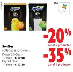 Colruyt Swiffer volledig assortiment aanbieding
