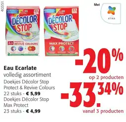 Colruyt Eau Ecarlate Doekjes Décolor Stop aanbieding