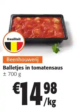 Colruyt Balletjes in tomatensaus aanbieding