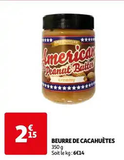 Auchan beurre de cacahuètes aanbieding