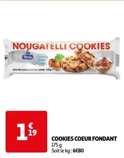 Auchan cookies coeur fondant aanbieding