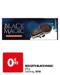 Auchan Biscuits black magic aanbieding