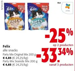 Colruyt Felix alle snacks aanbieding