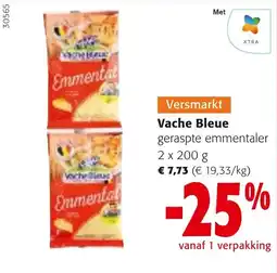 Colruyt Vache Bleue geraspte emmentaler aanbieding