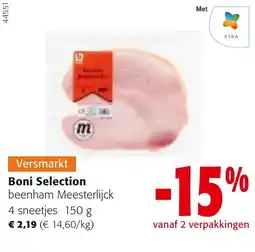 Colruyt Boni Selection beenham Meesterlijk aanbieding