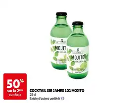 Auchan Cocktail sir james 101 mojito aanbieding