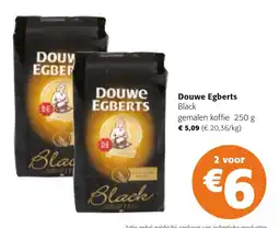 Colruyt Douwe egberts black aanbieding
