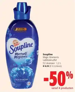 Colruyt Soupline magic moments liefdesknuffel aanbieding