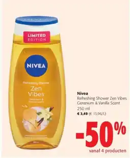 Colruyt Nivea refreshing shower zen vibes aanbieding