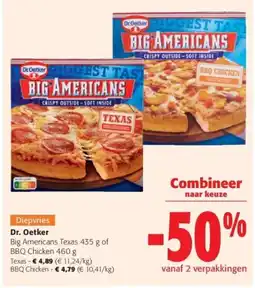 Colruyt Dr. Oetker Big Americans aanbieding