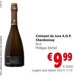 Colruyt Crémant du Jura A.O.P. Chardonnay brut Philippe Michel aanbieding