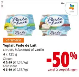Colruyt Yoplait Perle de Lait aanbieding