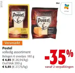Colruyt Postel volledig assortiment aanbieding
