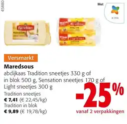 Colruyt Maredsous abdijkaas aanbieding