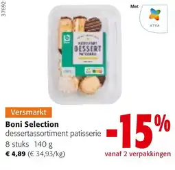 Colruyt Boni Selection dessertassortiment patisserie aanbieding