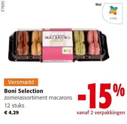 Colruyt Boni Selection macarons aanbieding