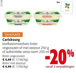 Colruyt Carlsbourg koelkastsmeerbare boter aanbieding
