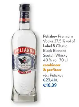 OKay Poliakov Premium Vodka aanbieding