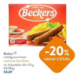 OKay Beckers frikandellen aanbieding