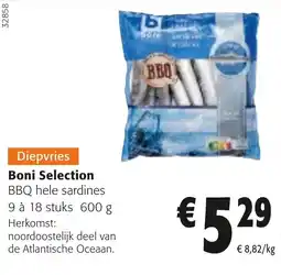 Colruyt Boni Selection BBQ hele sardines aanbieding