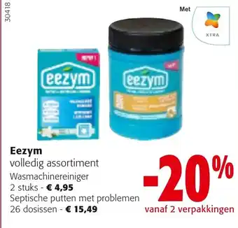 Colruyt Eezym volledig assortiment aanbieding