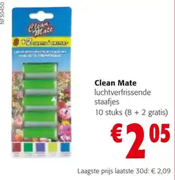 Colruyt Clean Mate luchtverfrissende staafjes aanbieding