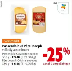 Colruyt Passendale of Père Joseph volledig assortiment aanbieding
