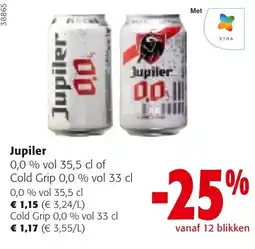 Colruyt Jupiler Cold Grip aanbieding