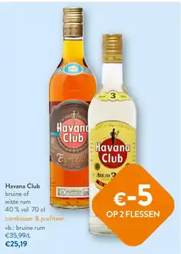 OKay Havana Club bruine of witte rum aanbieding