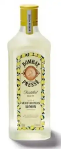 Colruyt Bombay Presse distilled gin mediterranean lemon aanbieding