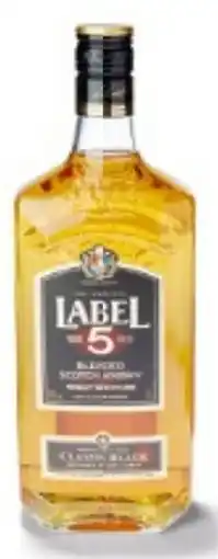 Colruyt Label 5 blended scotch whisky aanbieding