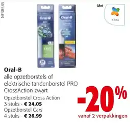 Colruyt Oral-B opzetborstel aanbieding