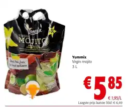 Colruyt Yummix virgin mojito aanbieding