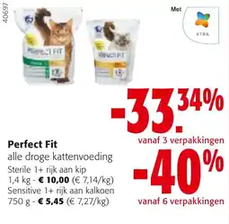 Colruyt Perfect Fit alle droge kattenvoeding aanbieding