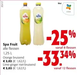 Colruyt Spa Fruit aanbieding