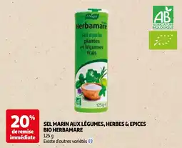 Auchan sel marin aux légumes, herbes & epices bio herbamare aanbieding