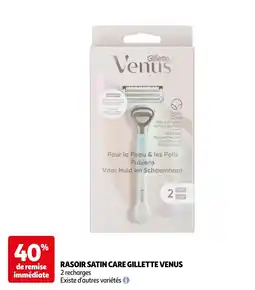 Auchan Rasoir satin care gillette venus aanbieding