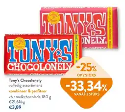 OKay Tony's Chocolonely aanbieding