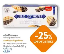 OKay Jules Destrooper natuurboterwafels aanbieding