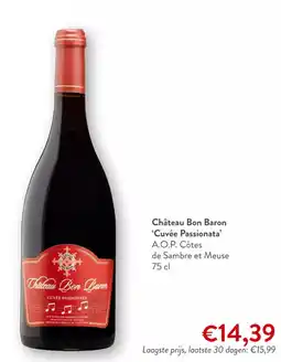 OKay Château Bon Baron Cuvée Passionata aanbieding