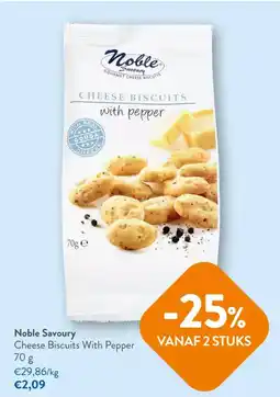 OKay Noble Savoury Cheese Biscuits With Pepper aanbieding