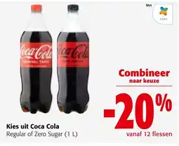 Colruyt Kies uit Coca Cola aanbieding