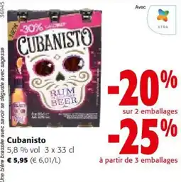 Colruyt Cubanisto rum beer aanbieding