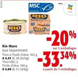 Colruyt Rio Mare tout l'assortiment aanbieding