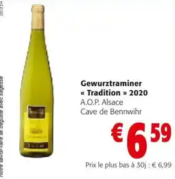 Colruyt Gewurztraminer Tradition 2020 aanbieding