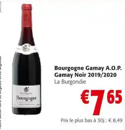 Colruyt Bourgogne Gamay aanbieding