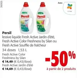 Colruyt Persil lessive liquide aanbieding