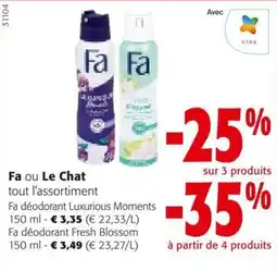 Colruyt Fa ou Le Chat tout l'assortiment aanbieding