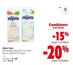Colruyt Alpro Soya aanbieding