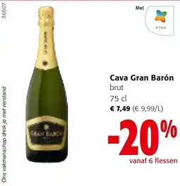 Colruyt Cava Gran Barón aanbieding